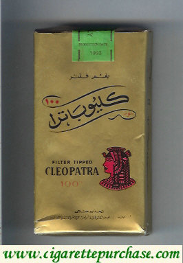 Cleopatra 100 cigarettes gold
